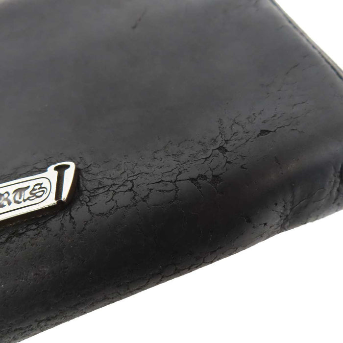CHROME HEARTS 
CH REC F ZIP ダガージップ スクロールラベル レザー 
フィリグリープラス ウォレット