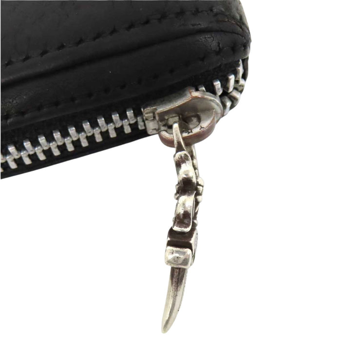 CHROME HEARTS 
CH REC F ZIP ダガージップ スクロールラベル レザー 
フィリグリープラス ウォレット