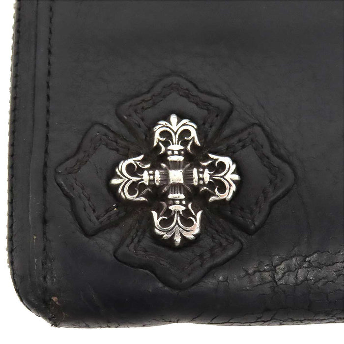 CHROME HEARTS 
CH REC F ZIP ダガージップ スクロールラベル レザー 
フィリグリープラス ウォレット