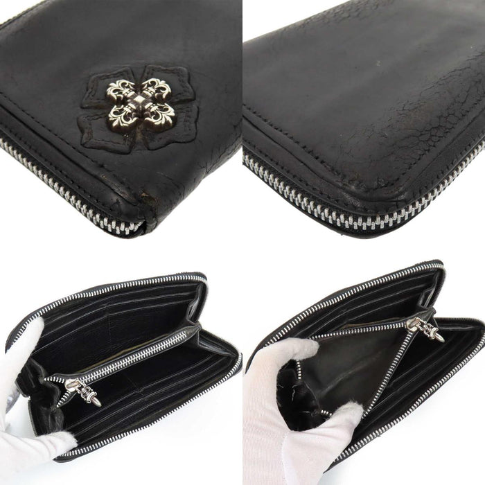 CHROME HEARTS 
CH REC F ZIP ダガージップ スクロールラベル レザー 
フィリグリープラス ウォレット