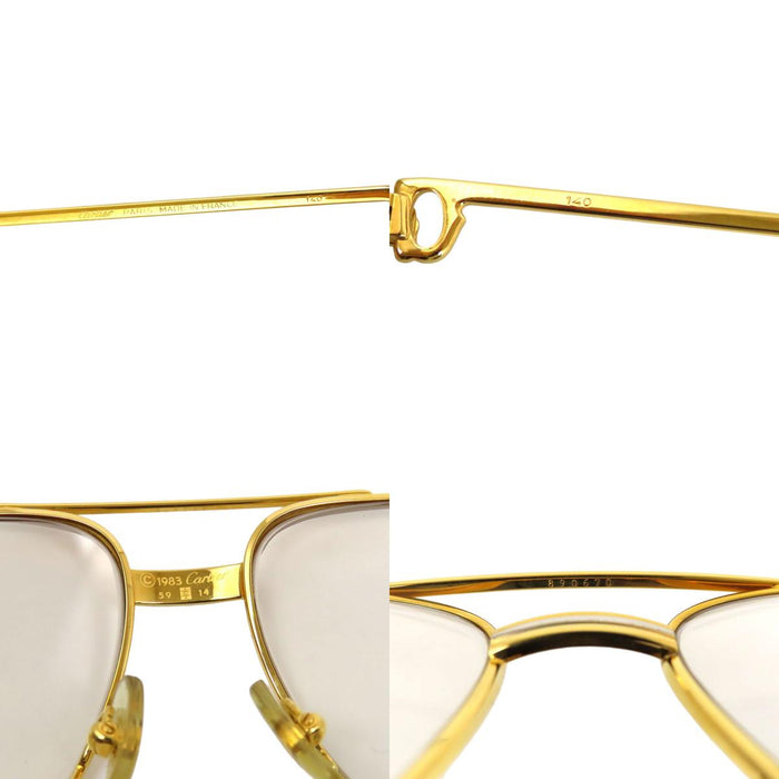 CARTIER 
ダブルブリッジ ヴィンテージ 
トリニティ ティアドロップ アイウェア