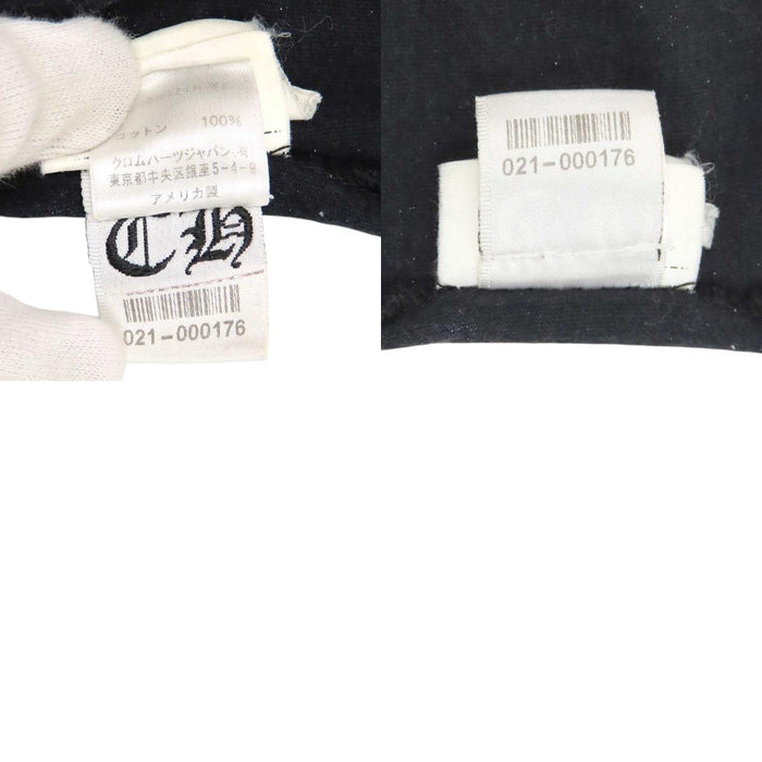 CHROME HEARTS 
CHプラス FUCK YOU スクロールラベル コットン 
ホースシュー プリント Tシャツ