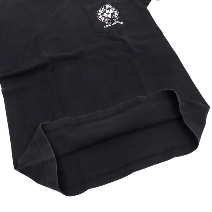 CHROME HEARTS 
CH LAS VEGAS コットン ヴィンテージ ホースシュー クロス 
ラスベガス限定 WELCOME プリント Tシャツ