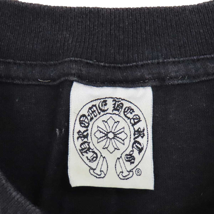 CHROME HEARTS 
CH LAS VEGAS コットン ヴィンテージ ホースシュー クロス 
ラスベガス限定 WELCOME プリント Tシャツ