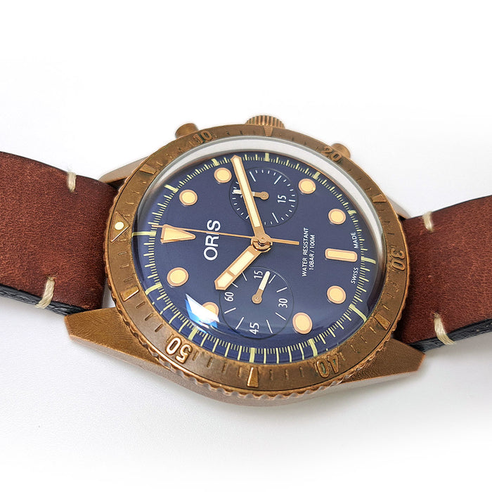 ORIS 
ブラシア クロノグラフ リミテッド ブロンズ 
箱ギャラ付