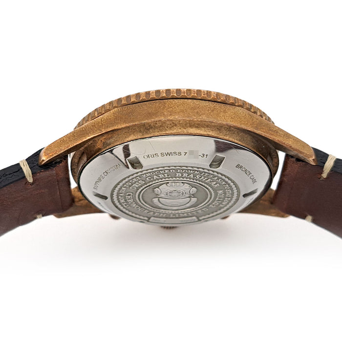 ORIS 
ブラシア クロノグラフ リミテッド ブロンズ 
箱ギャラ付