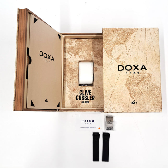 DOXA 
クライヴ・カッスラー 
箱ギャラ付