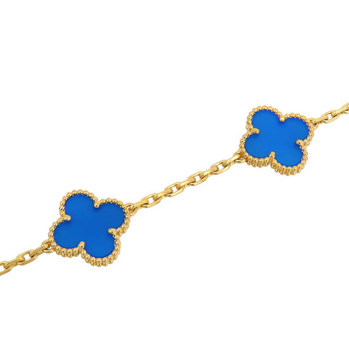 Van Cleef & Arpels 
ヴィンテージ アルハンブラ ブレスレット 5モチーフ