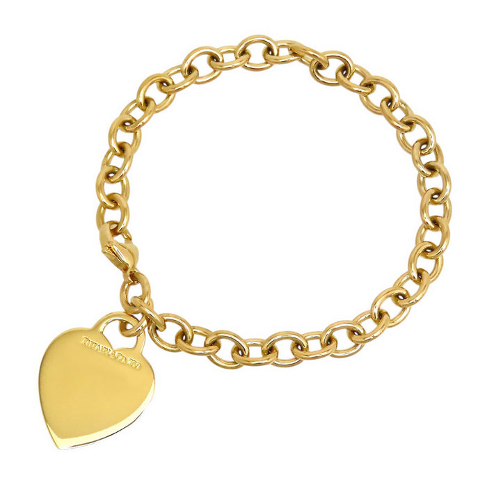 TIFFANY&Co. 
リターントゥハート タグ チェーン ブレスレット