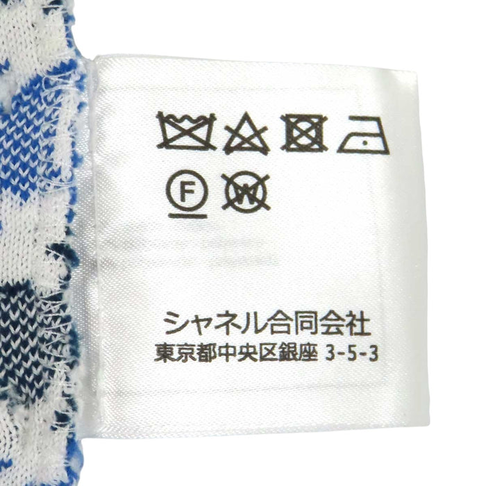 CHANEL 
COCO CC ロゴ 総柄 
ココマーク ノースリーブ カットソー