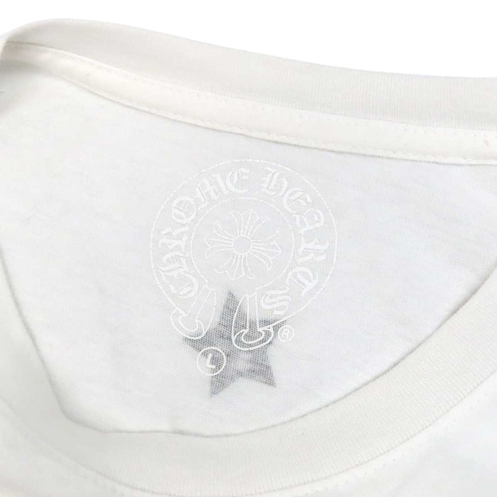 CHROME HEARTS 
CH コットン スター MALIBU マリブ 
ホースシュー スター プリント ロングスリーブ Tシャツ