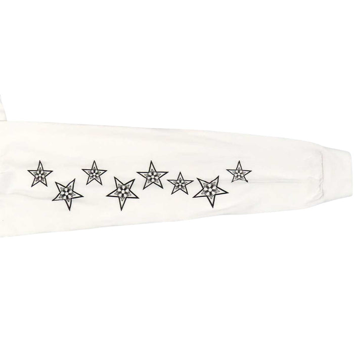 CHROME HEARTS 
CH コットン スター MALIBU マリブ 
ホースシュー スター プリント ロングスリーブ Tシャツ