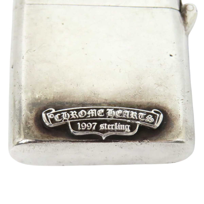 CHROME HEARTS 
CH ZIPPO LIGHTERZ V1 スターリングシルバー 1997年刻印 
ZIPPO V1 スモール CHクロス ジッポ ライター