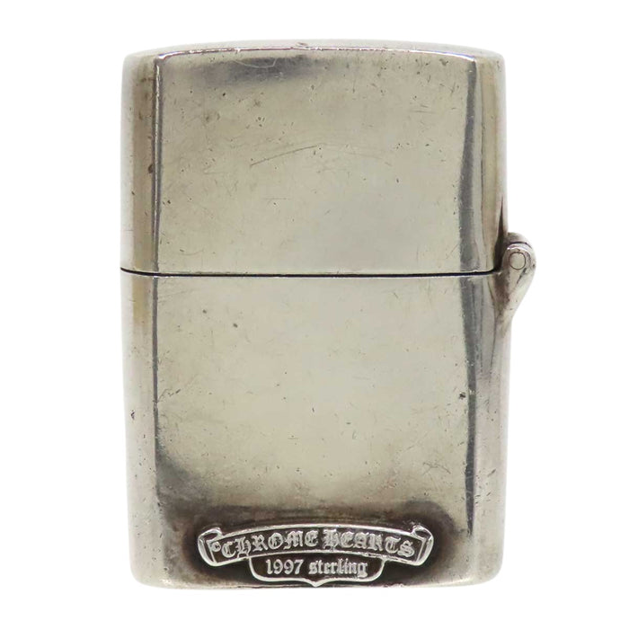 CHROME HEARTS 
CH ZIPPO LIGHTERZ V1 スターリングシルバー 1997年刻印 
ZIPPO V1 スモール CHクロス ジッポ ライター