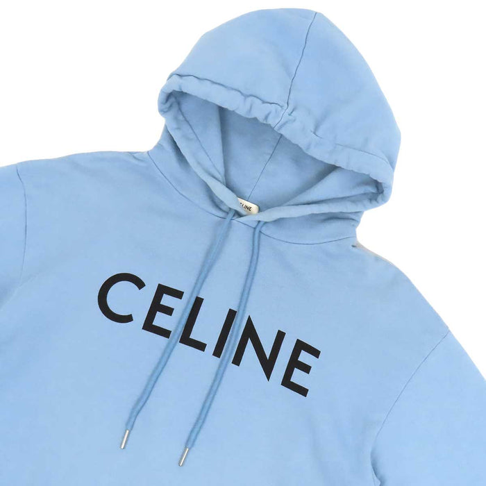 CELINE 
スウェット フーディ 
ロゴ パーカー
