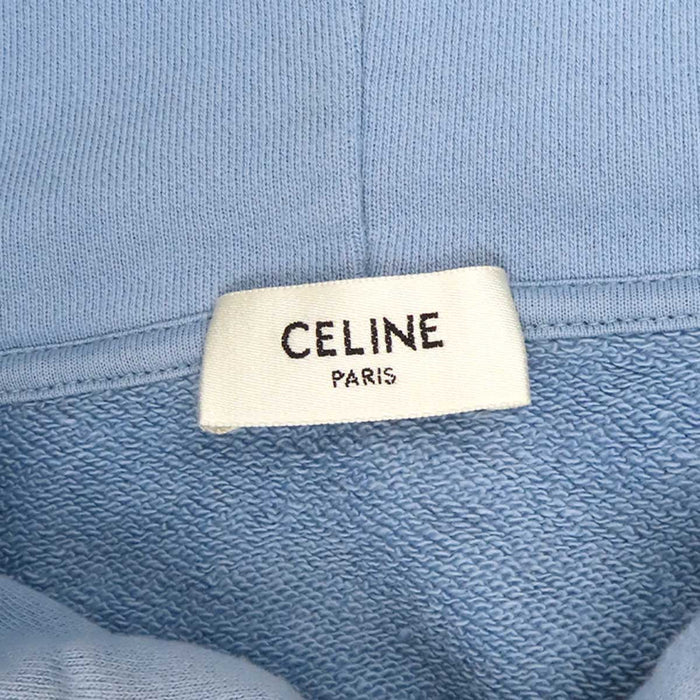 CELINE 
スウェット フーディ 
ロゴ パーカー