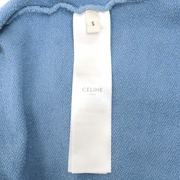 CELINE 
スウェット フーディ 
ロゴ パーカー