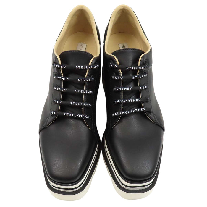 Stella McCartney 
SNEAK ELYSE 厚底 レザー パンチング 
スニーク エリス プラットフォーム スニーカー