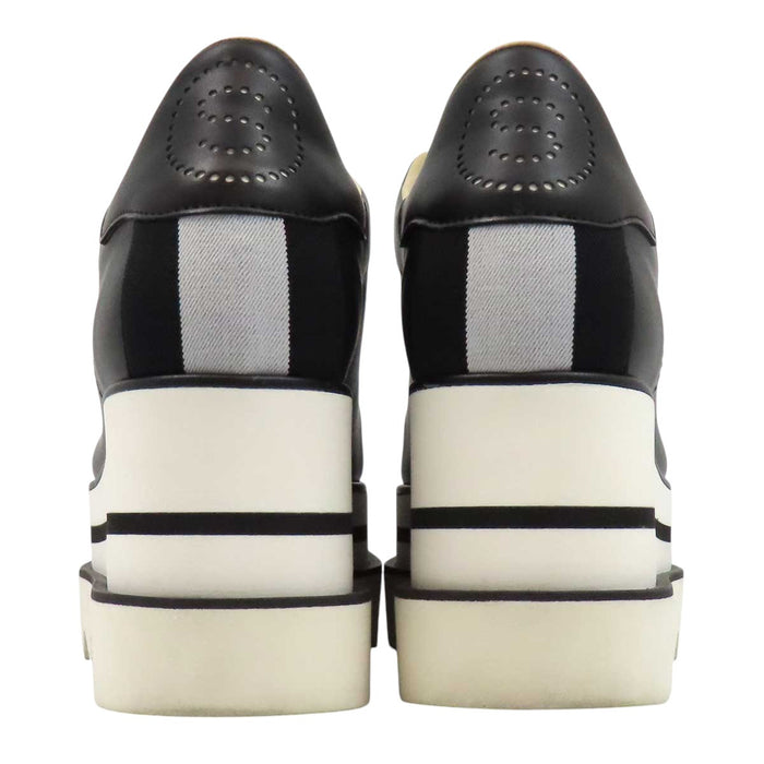 Stella McCartney 
SNEAK ELYSE 厚底 レザー パンチング 
スニーク エリス プラットフォーム スニーカー