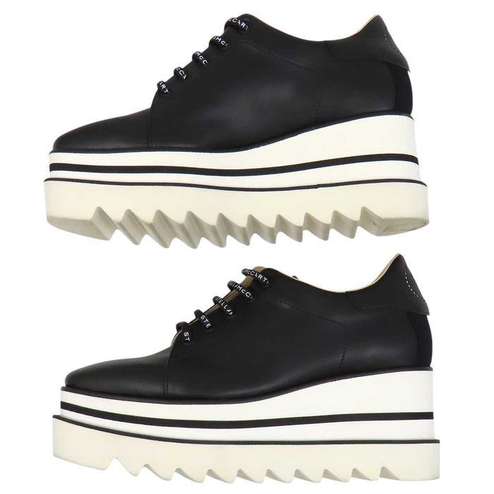 Stella McCartney 
SNEAK ELYSE 厚底 レザー パンチング 
スニーク エリス プラットフォーム スニーカー