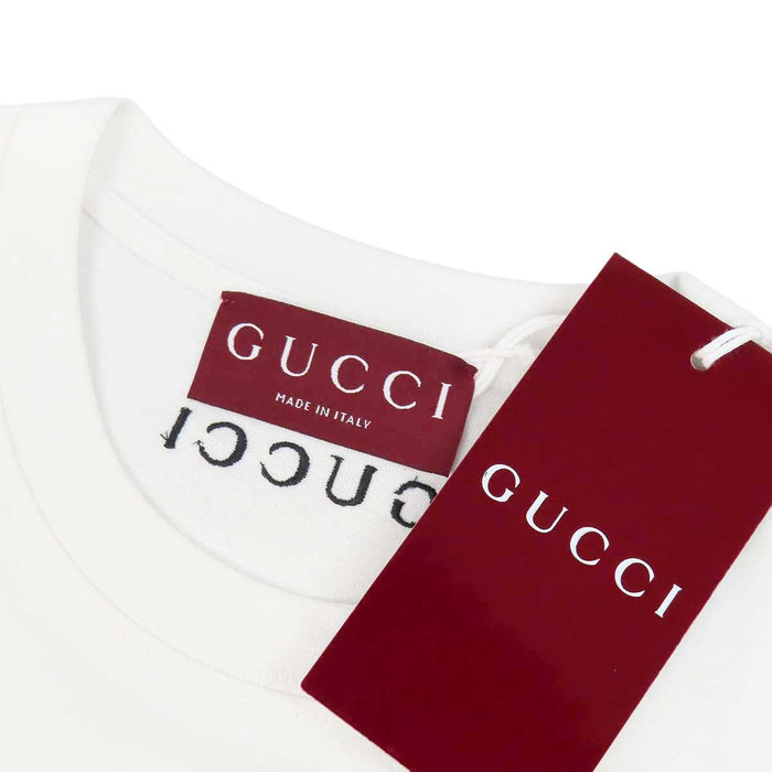 GUCCI 
Higuchi Yuko ネコ ロゴ コットン 
ヒグチユウコ プリント Tシャツ