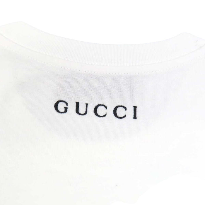 GUCCI 
Higuchi Yuko ネコ ロゴ コットン 
ヒグチユウコ プリント Tシャツ
