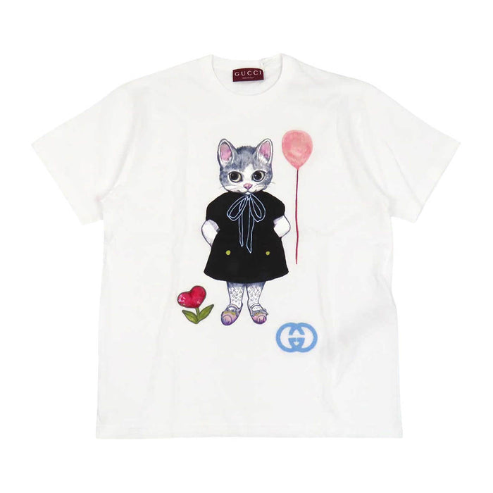 GUCCI 
日本限定 インターロッキングG GG 猫 
ヒグチユウコ コラボ Tシャツ