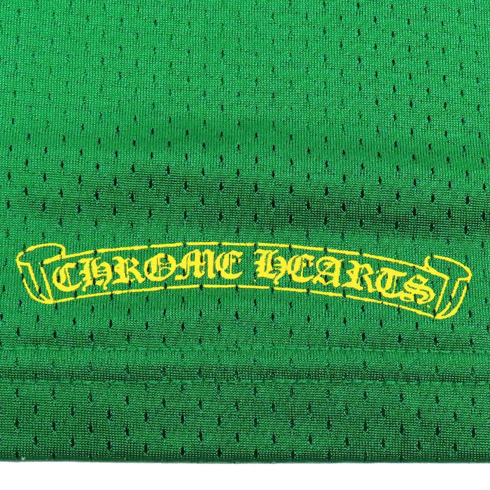 CHROME HEARTS 
CH ロゴプリント MESH WARM UP JERSEY ナイロン スクロールラベル 
メッシュ ウォームアップ ジャージー ロング Tシャツ