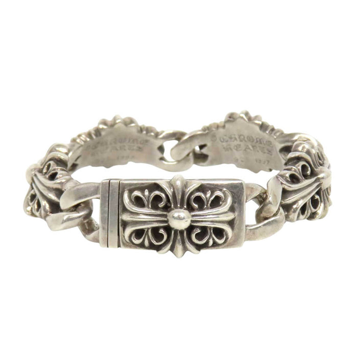 CHROME HEARTS 
CH KEEPER LINK クロス スターリング シルバー 4LINK 
キーパーリンク ブレスレット 4リンク
