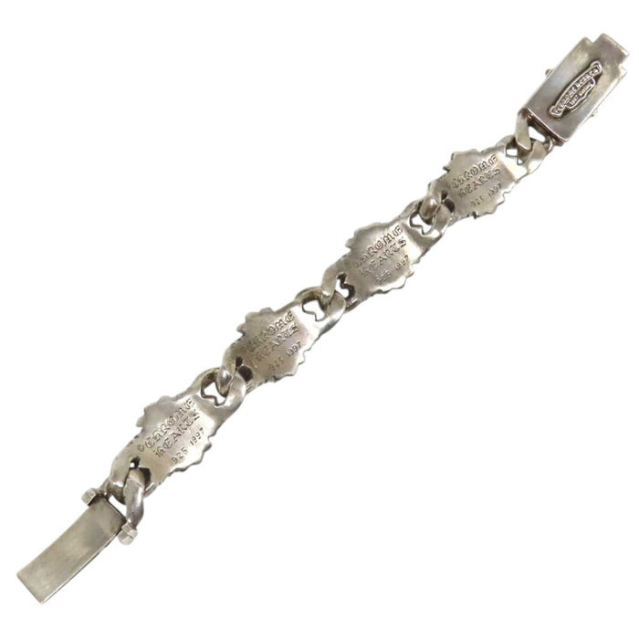 CHROME HEARTS 
CH KEEPER LINK クロス スターリング シルバー 4LINK 
キーパーリンク ブレスレット 4リンク