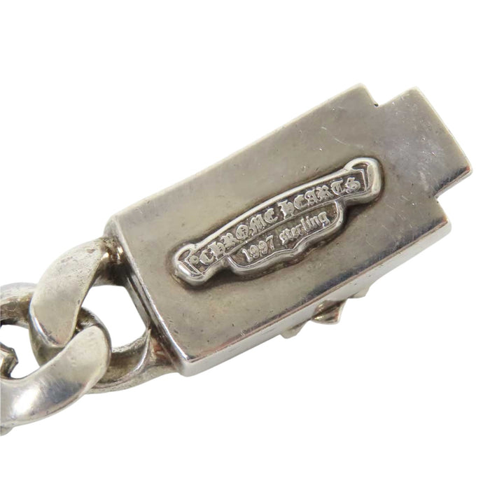 CHROME HEARTS  
CH KEEPER LINK Croce Argento Sterling 4LINK  
Bracciale Keeper Link 4 link