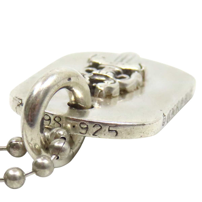 CHROME HEARTS 
CH RAISED DAGGER DOGTAG スターリング シルバー 
レイズドダガー ドッグタグ ペンダント
