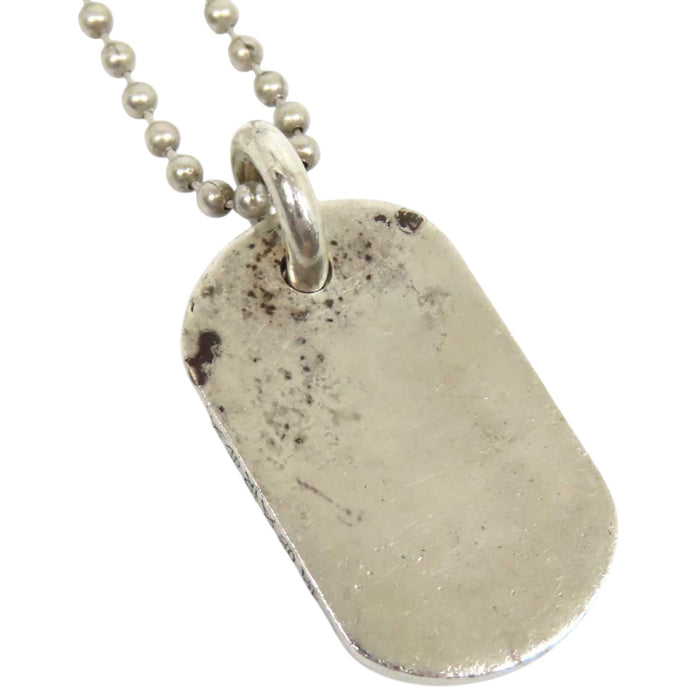 CHROME HEARTS 
CH RAISED DAGGER DOGTAG スターリング シルバー 
レイズドダガー ドッグタグ ペンダント