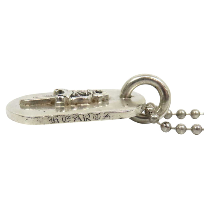 CHROME HEARTS 
CH RAISED DAGGER DOGTAG スターリング シルバー 
レイズドダガー ドッグタグ ペンダント