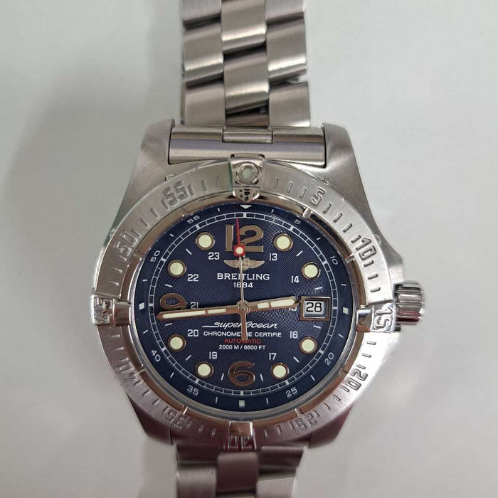 【批發】
BREITLING
A17390
超級海洋
盒子 保證書 計時碼錶證書