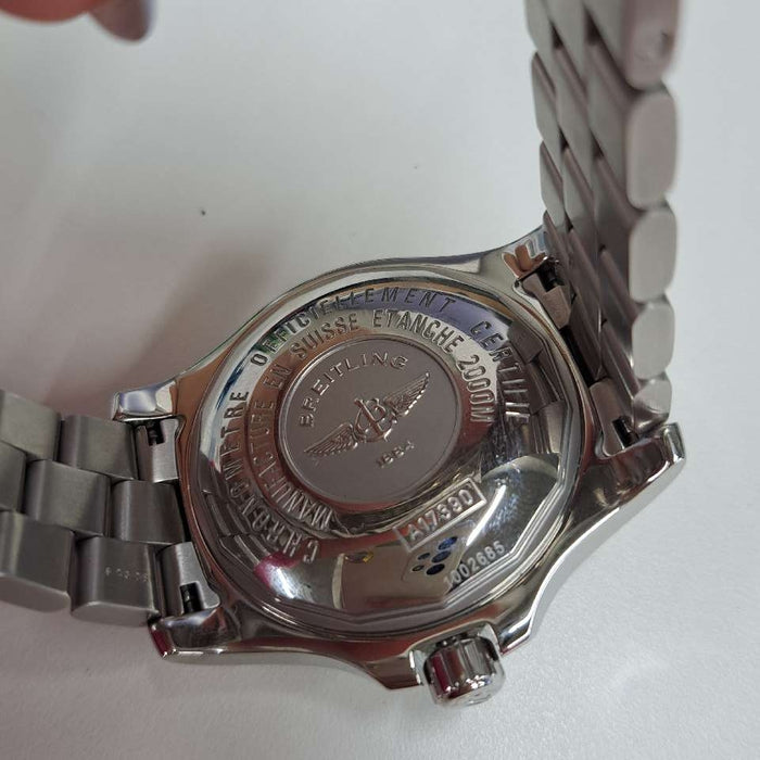 【批發】
BREITLING
A17390
超級海洋
盒子 保證書 計時碼錶證書
