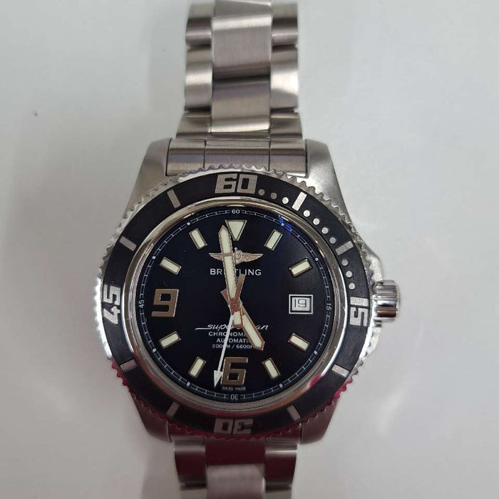 【WHOLESALES】
BREITLING 
A17391 
スーパーオーシャン 
箱 ギャランティ クロノメーター証