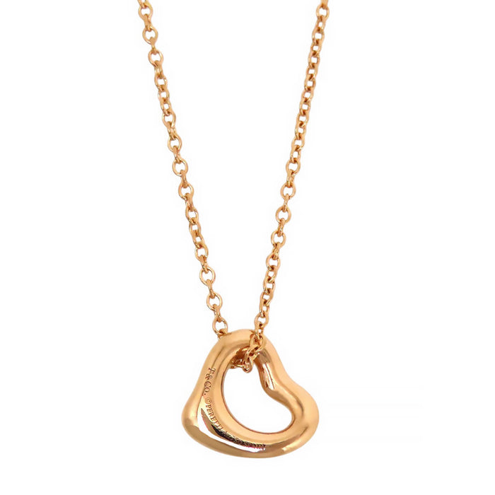 TIFFANY&Co. 
オープンハート ネックレス