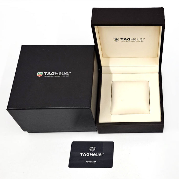 TAG HEUER
Carrera
With box and warranty card