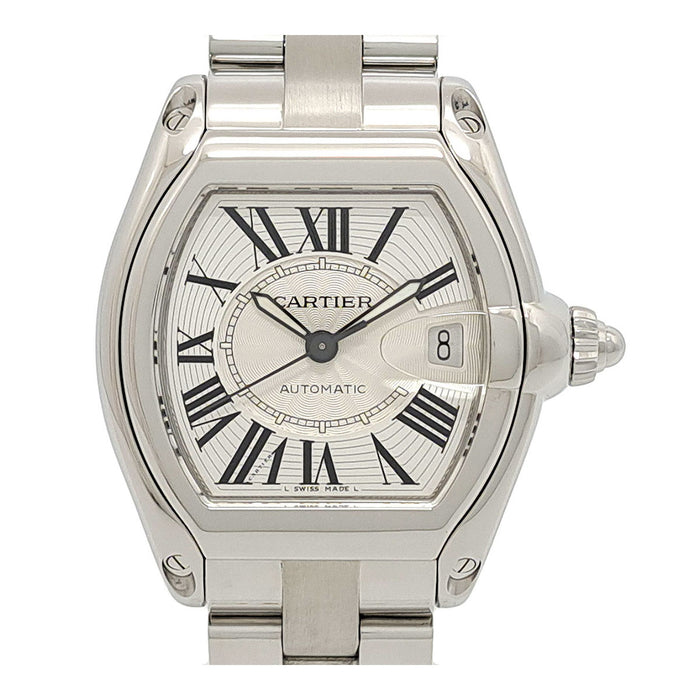 CARTIER  
Roadster de Cartier LM Overhauled  
With Warranty Card