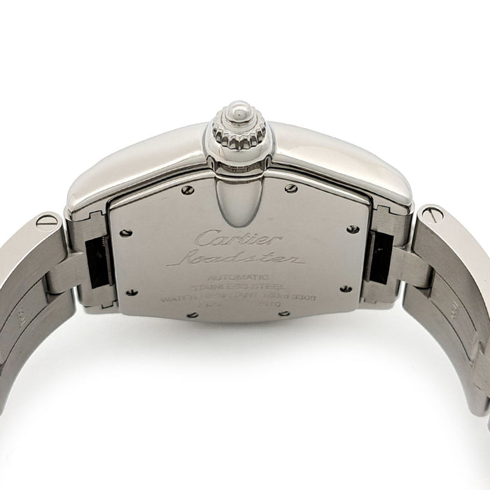 CARTIER  
Roadster de Cartier LM Overhauled  
With Warranty Card