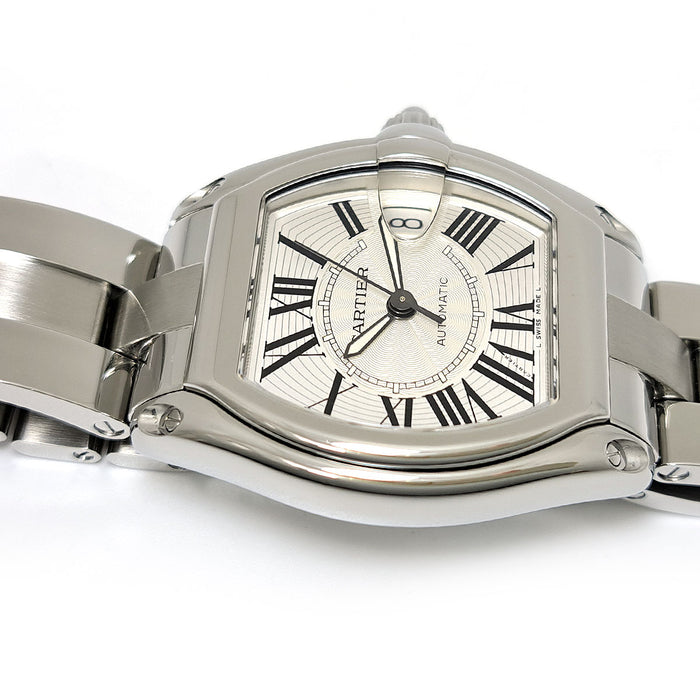 CARTIER  
Roadster de Cartier LM Overhauled  
With Warranty Card