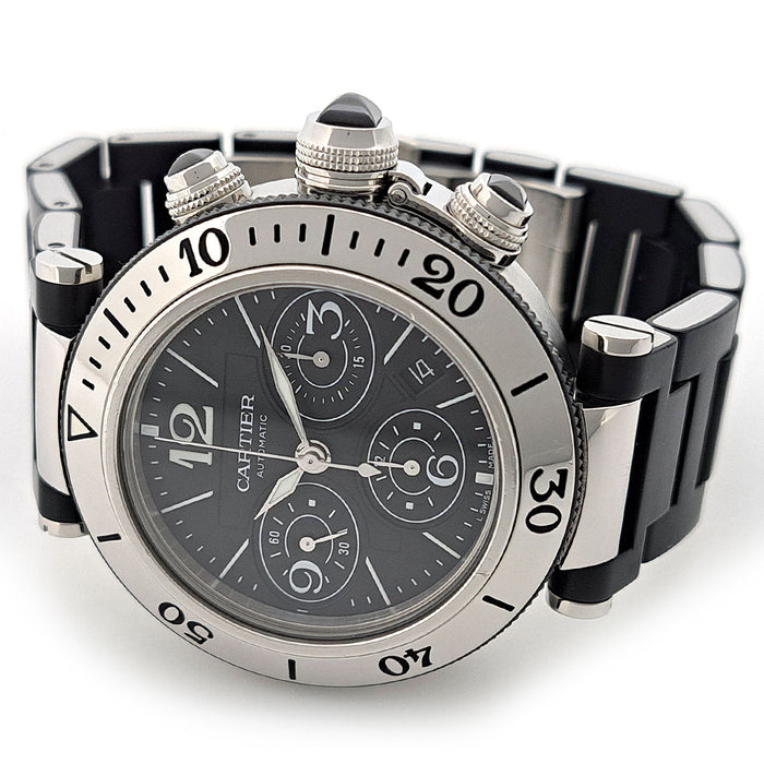 CARTIER 
パシャシータイマー クロノ 
箱ギャラ付