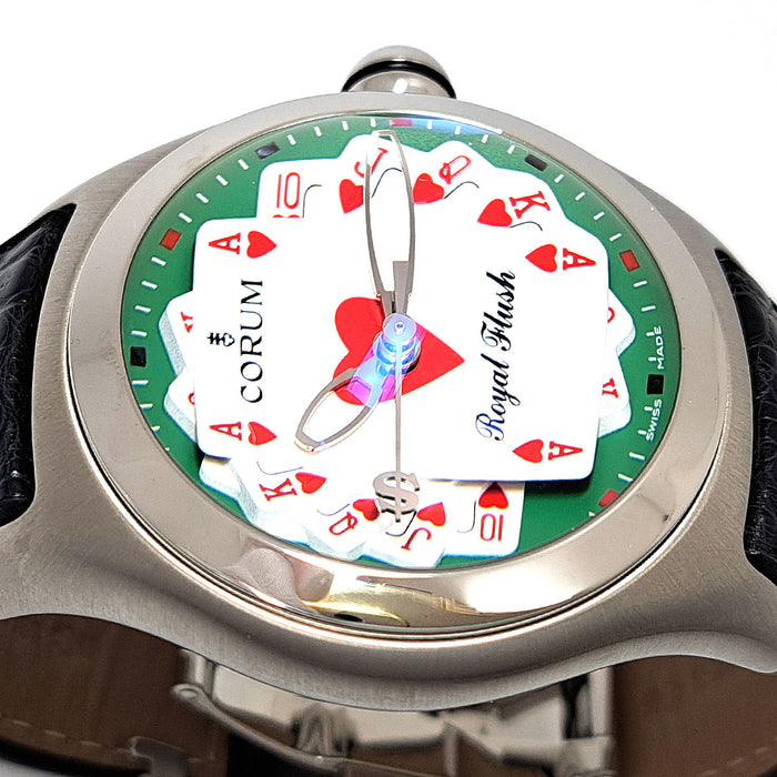 CORUM 
Bubble Royal Flush 
With box