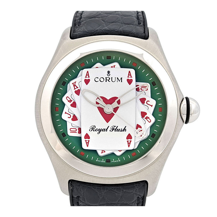 CORUM 
Bubble Royal Flush 
With box