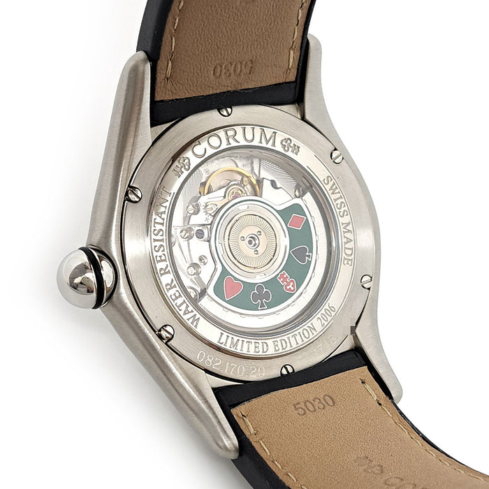 CORUM 
Bubble Royal Flush 
With box