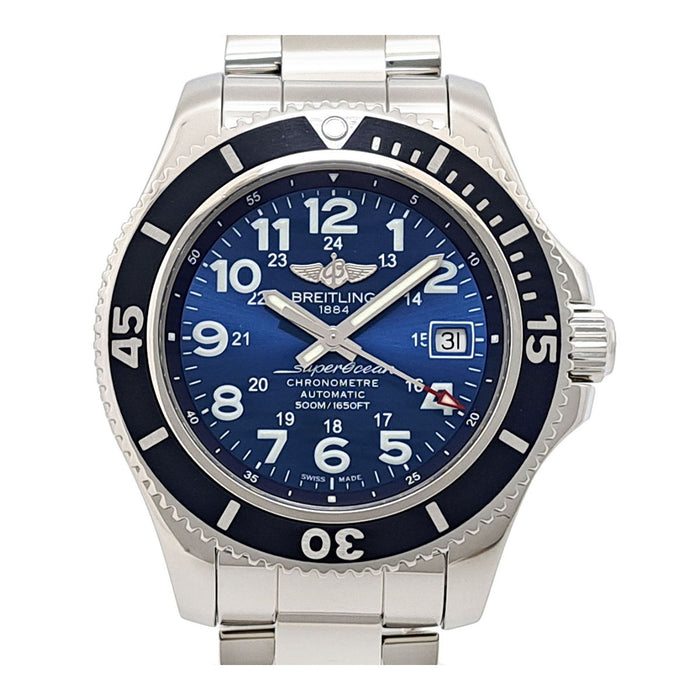 BREITLING  
Superocean II 42  
With box and warranty card, Superocean 2