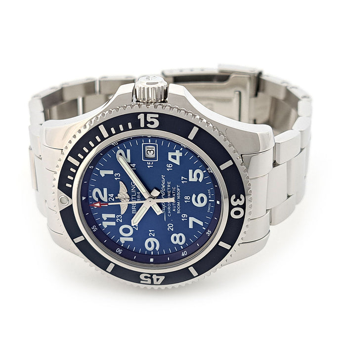 BREITLING  
Superocean II 42  
With box and warranty card, Superocean 2