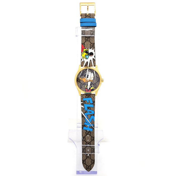 GUCCI 
Gタイムレス ドナルドダック