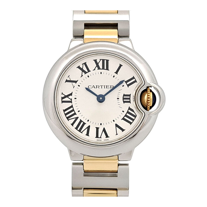 CARTIER 
バロンブルー SM 
箱ギャラ付